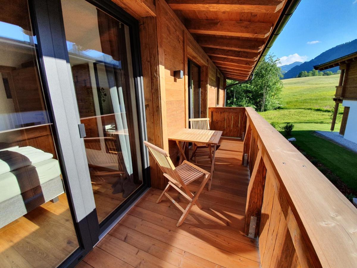 Zeitfrei Chalet Apartments Fieberbrunn Esterno foto