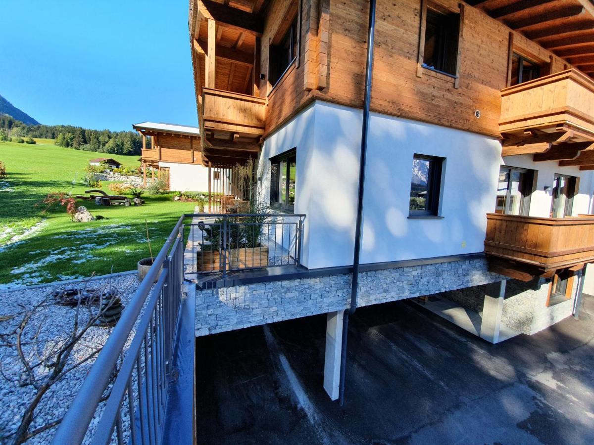 Zeitfrei Chalet Apartments Fieberbrunn Esterno foto