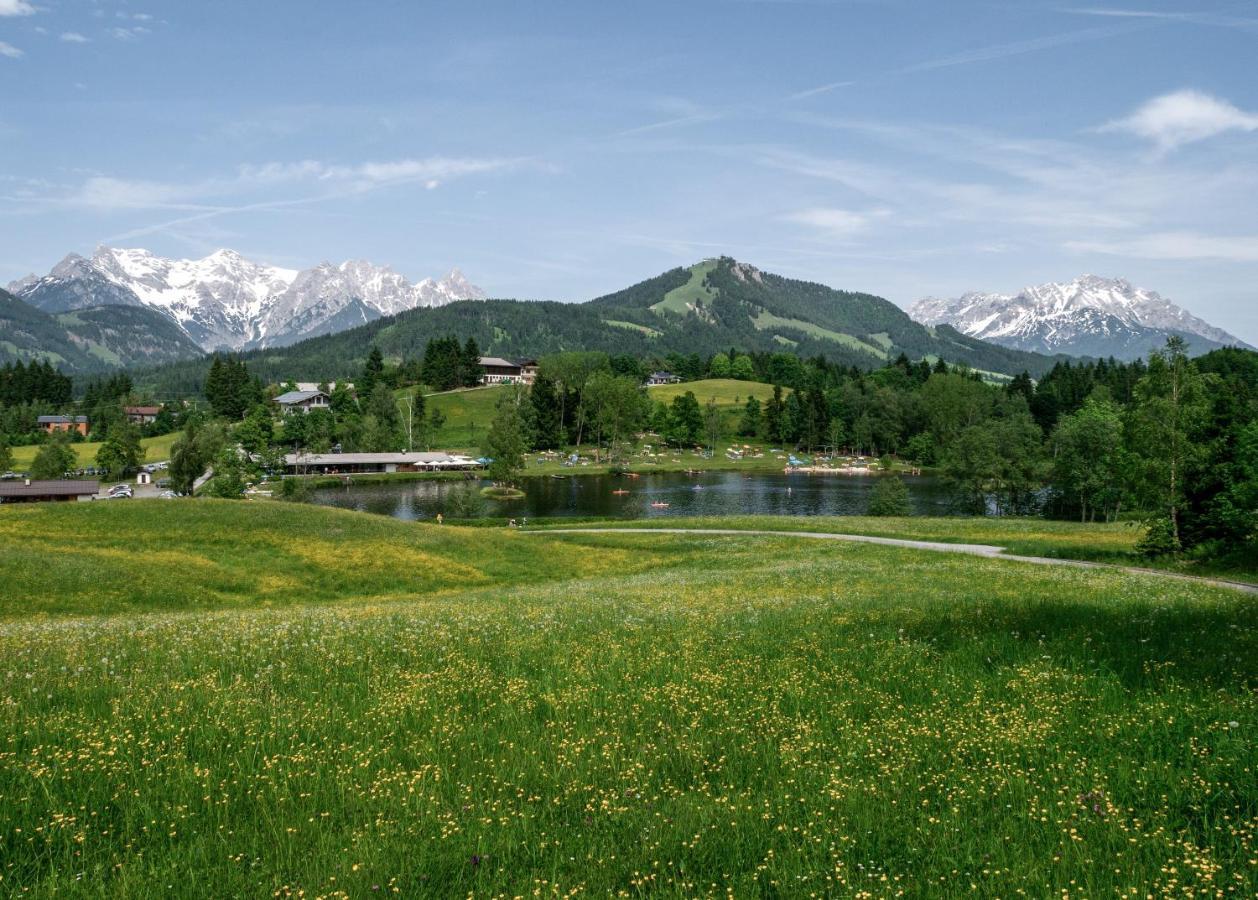 Zeitfrei Chalet Apartments Fieberbrunn Esterno foto