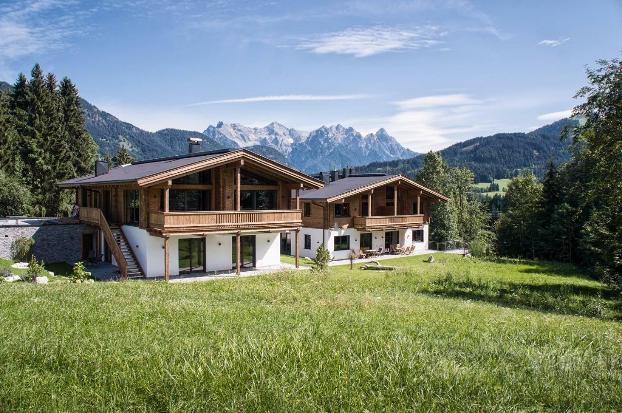 Zeitfrei Chalet Apartments Fieberbrunn Esterno foto