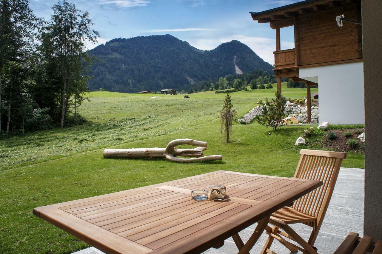 Zeitfrei Chalet Apartments Fieberbrunn Esterno foto